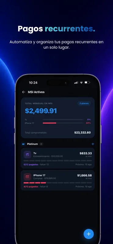 Presupuesto con IA | MyWealthy screenshot 8 of 10