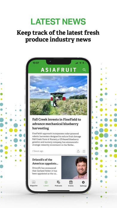 Asiafruit Magazine Screenshot