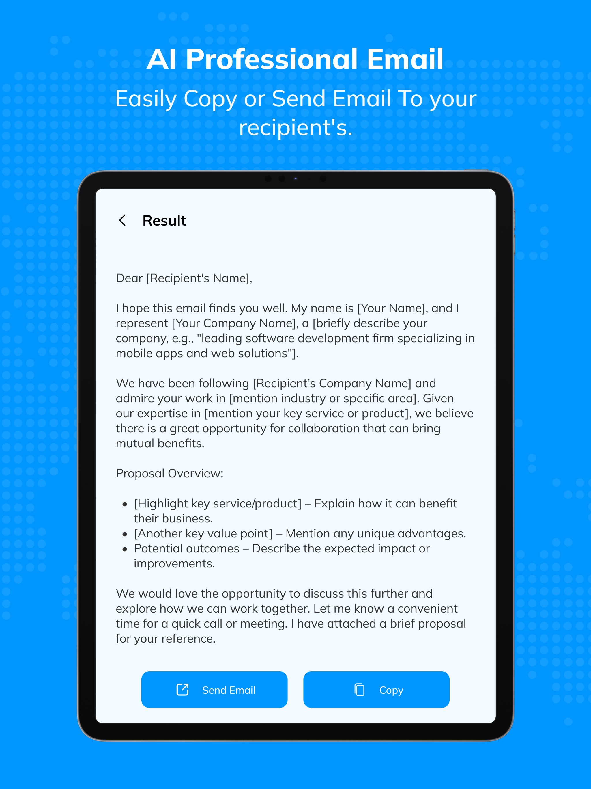 Email Generator: Email Writer