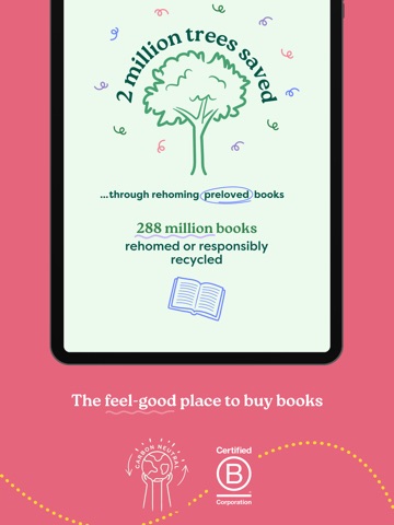 World of Books App iPad screenshot