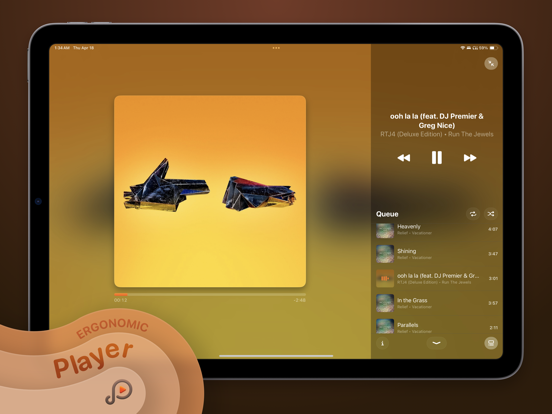 Screenshot #4 pour Wave Player