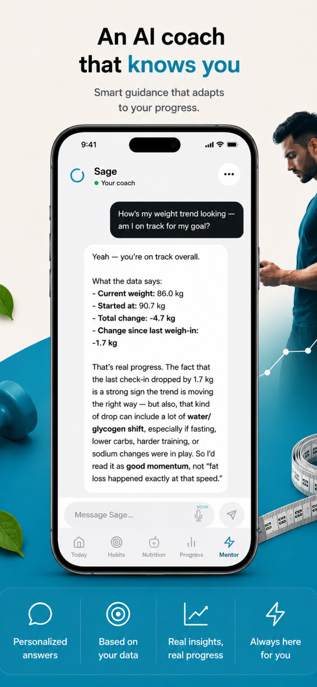 Sage: AI Fitness Coach screenshot 3