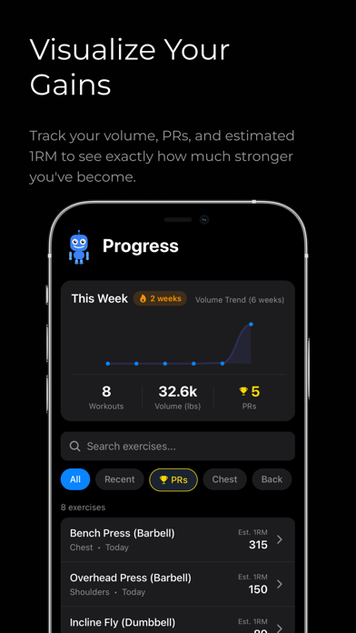 Atlas: Lift & Eat for Muscle screenshot