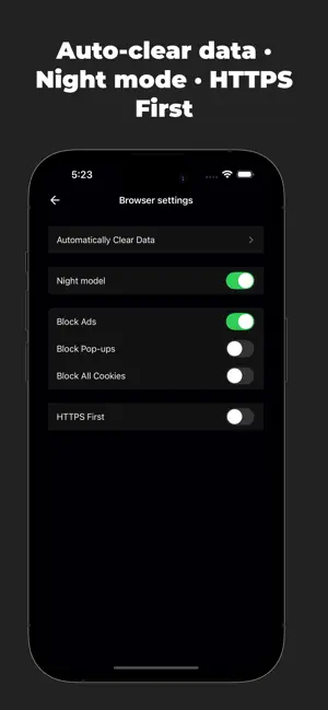 Eagle Browser: AdGuard screenshot 3