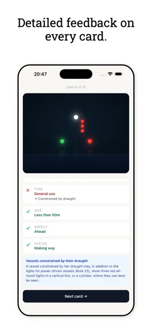 Sailor's Deck: COLREGS screenshot 3