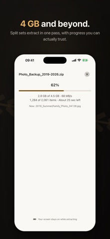 Zipda: Unzip & Zip Files Screenshot 4 of 6