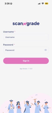 ScanNGrade iPhone screenshot