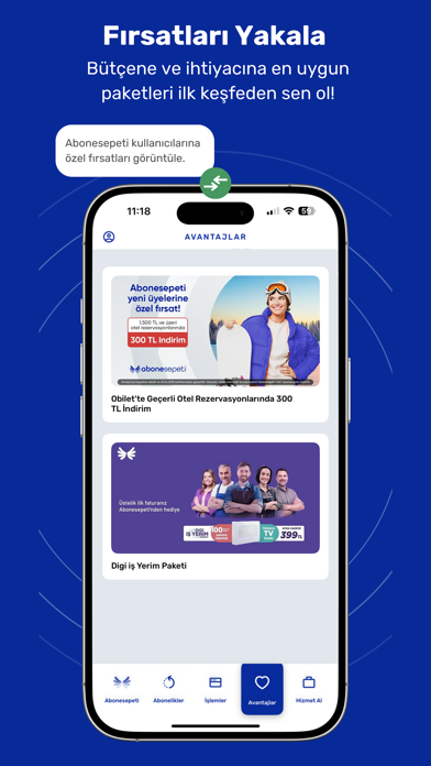 Abonesepeti Abonelik Yönetimi screenshot