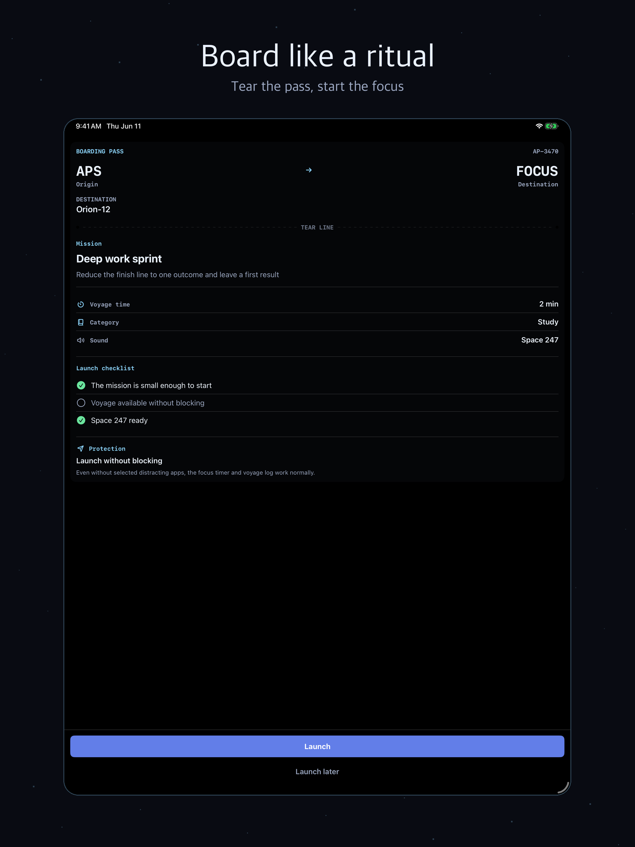Apsis: Focus Timer & To-Do
