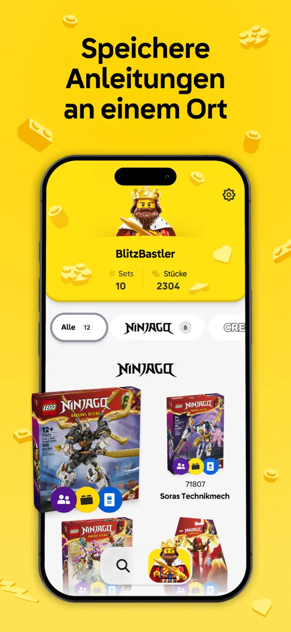 LEGO® Builder: 3D-Anleitungen iPhone App Screenshot 5 – Unterhaltung