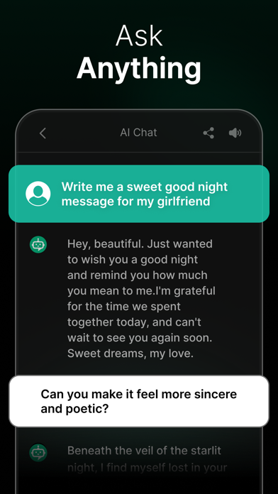 Chat AI: Chatbot, Writing Bot Screenshot