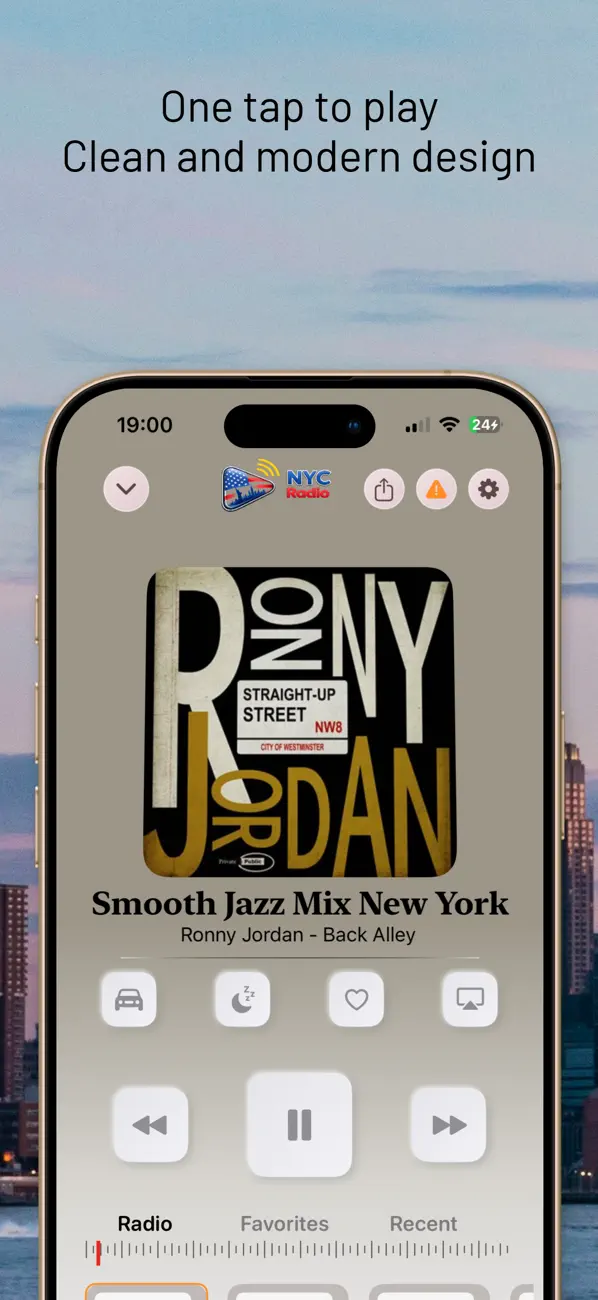 Screenshot #3 pour NYC Radio: Live FM & AM