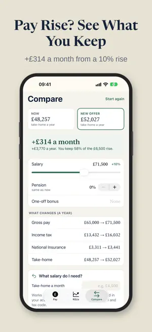 UK Tax & Salary Calculator RSU screenshot 4