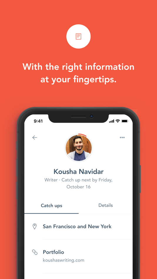 #4. Queue Personal CRM (iOS) 由: Jeremy Lubin
