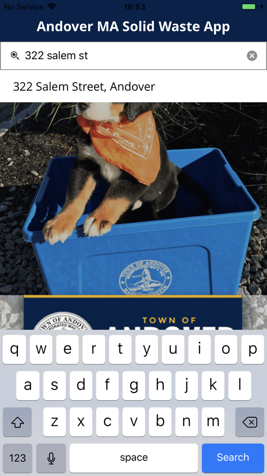 #2. Andover MA Solid Waste App (iOS) 게시자: Town of Andover, MA