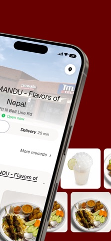CAFEMANDU - Flavors of Nepal iPhone screenshot