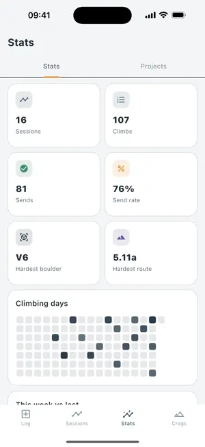 Climbory: Climbing Log screenshot 3