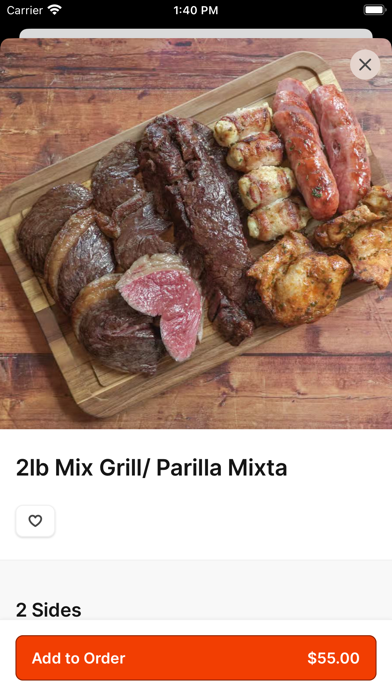 The Cape Brazilian Grill iPhone screenshot 3 - Food & Drink app