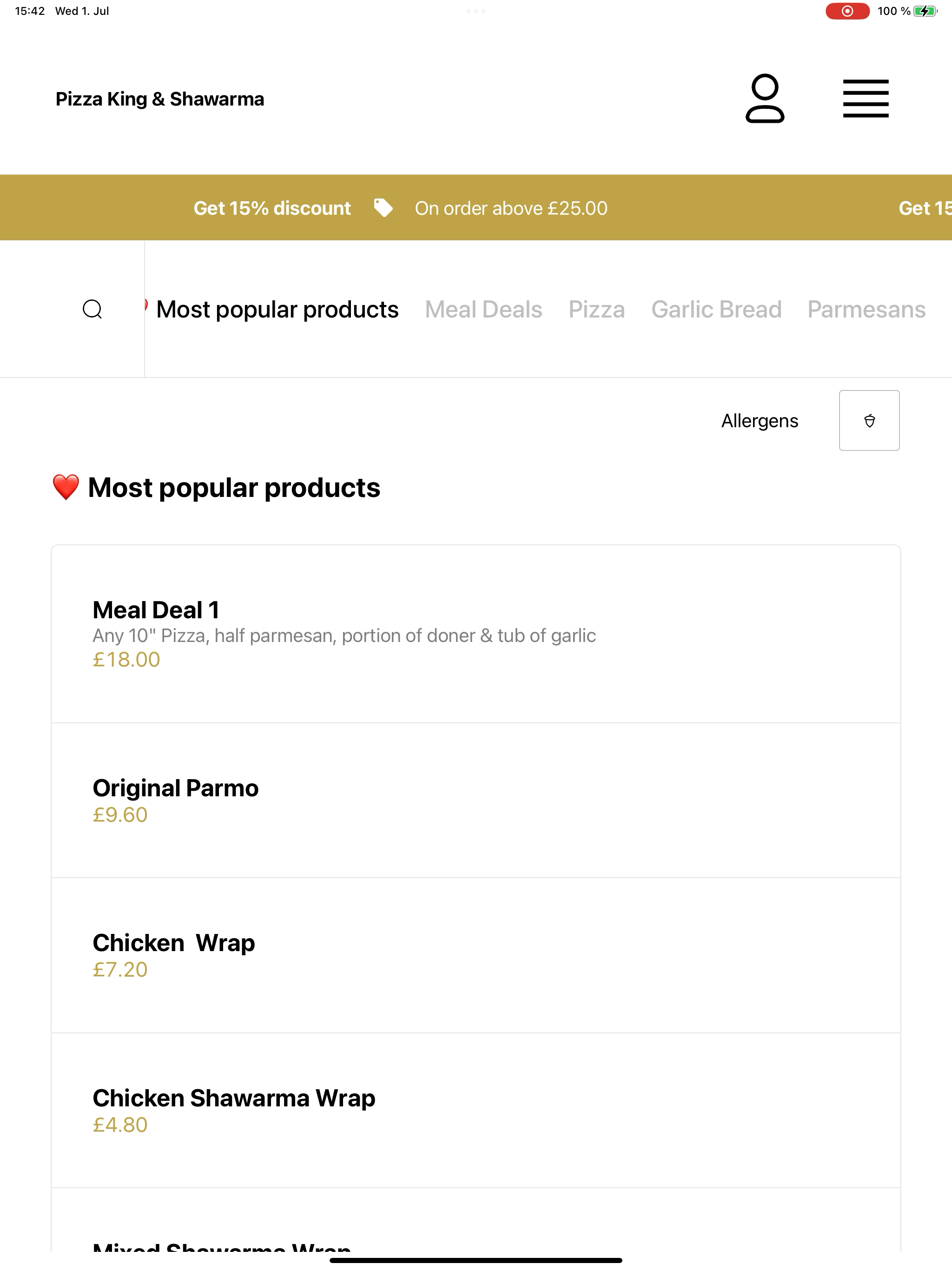 Pizza King & Shawarma screenshot 17
