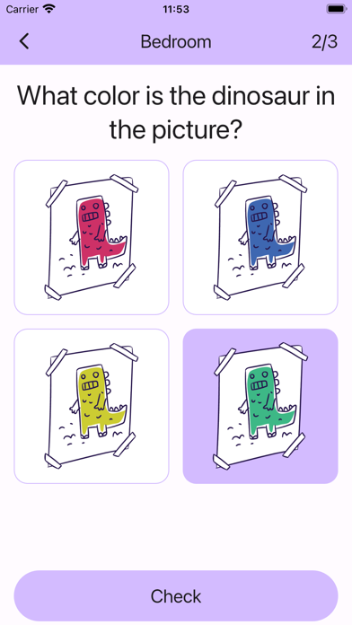 Screenshot #2 pour Train Brain: Memory Quiz Kids