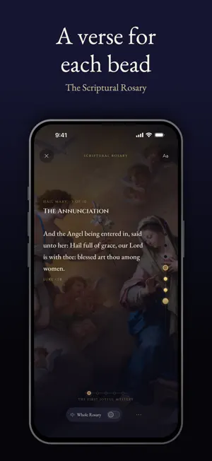 Lumen Viae: Rosary Meditations screenshot 4