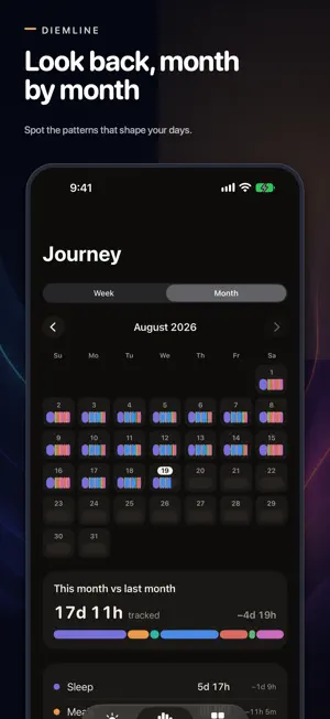 Diemline: Day Time Tracker screenshot 4