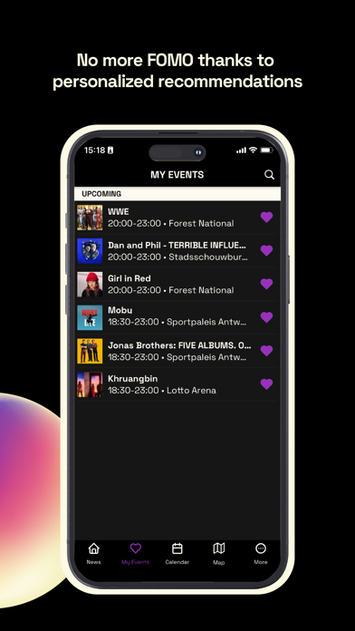 be·at Venues Screenshot
