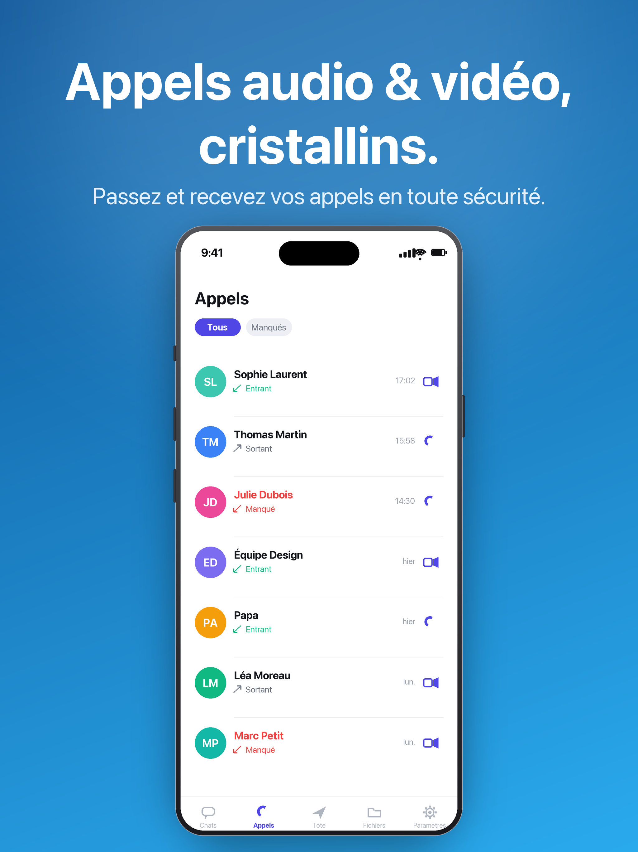 Tote : Messagerie Privée screenshot 7