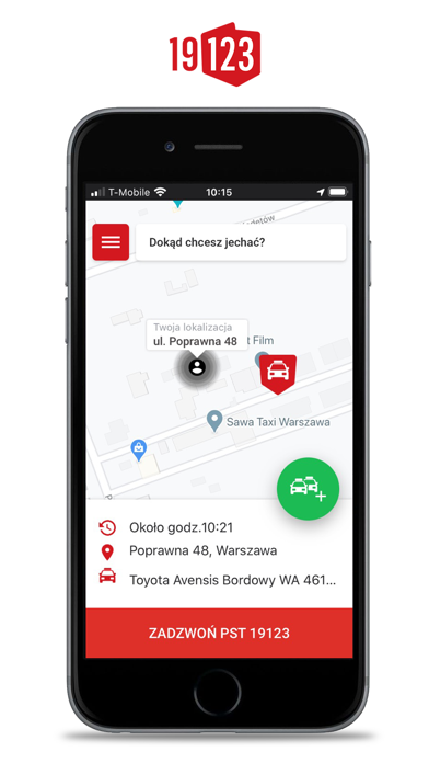 Polska Sieć Taxi Screenshot