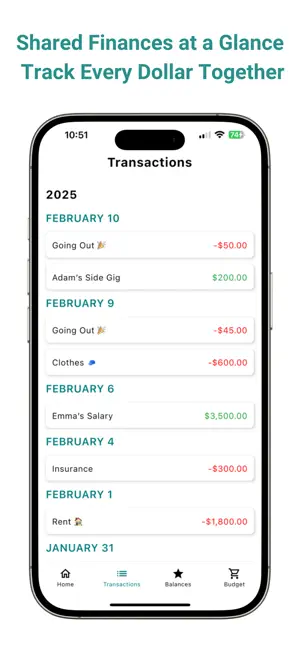 ThirdWheel: Couples Budgeting screenshot 2