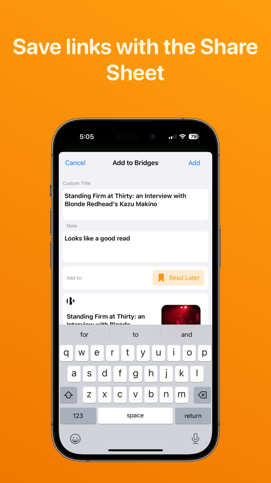 #7. Bridges: Link Formatting (iOS) 由: Jonathan Ruiz