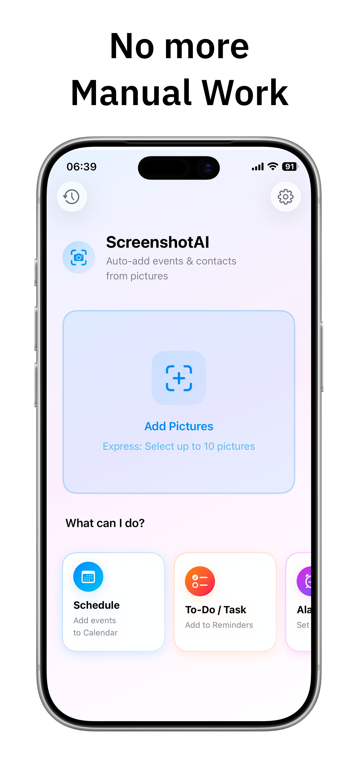 ScreenshotAI: Calendar Events