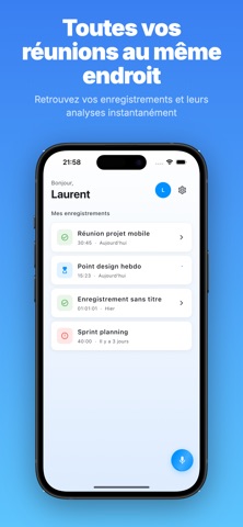 Weety - Notes de réunion IA screenshot