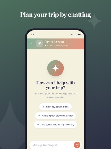 Tragitto: AI Trip Planner iPad screenshot