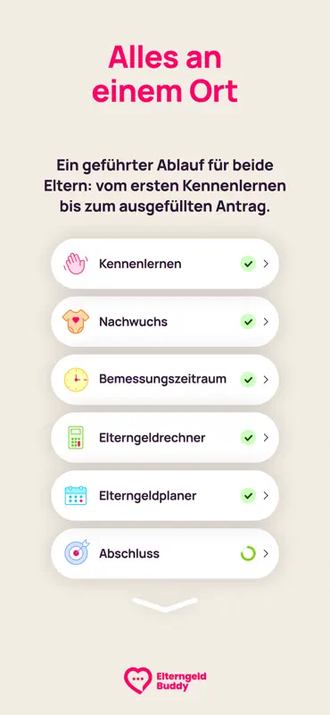 Elterngeld Buddy screenshot 5 of 7