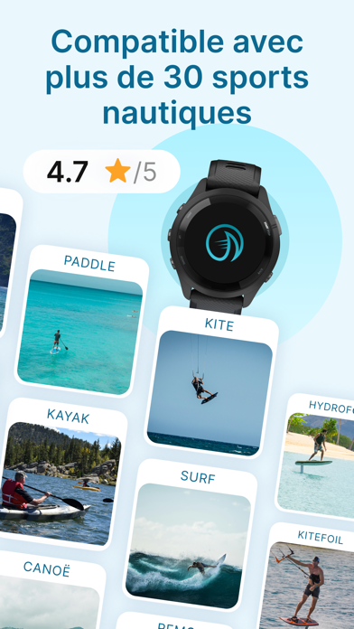 Screenshot #2 pour Waterspeed: Suivi sports d’eau