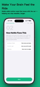 NoMo - Motion Sickness Relief screenshot