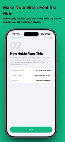 NoMo - Motion Sickness Relief Screenshot 5 of 9