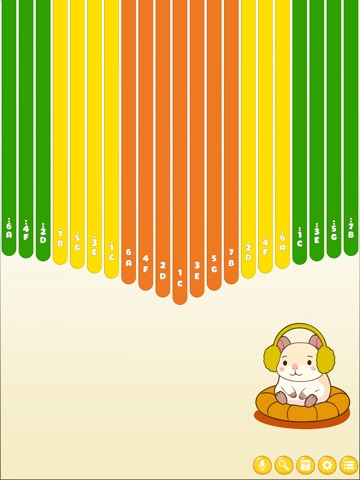 Kalimba Fun iPad screenshot