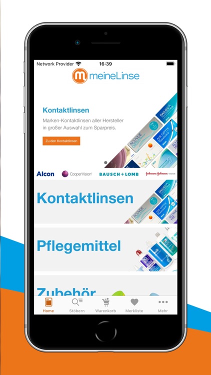 meineLinse - Kontaktlinsen