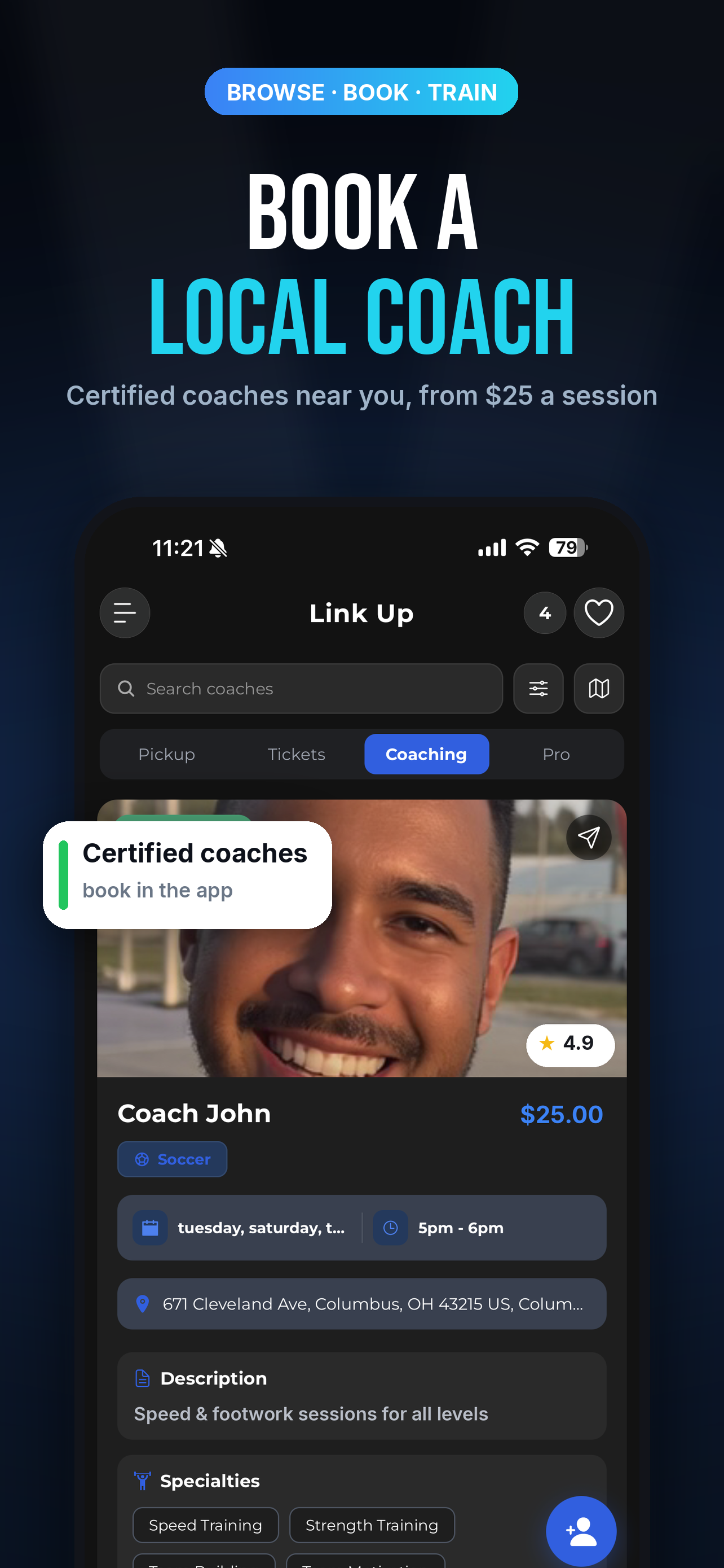 Athlo: Pickup Games & Scores screenshot 6