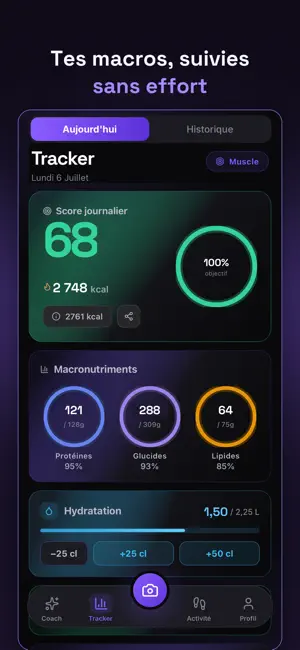 Velk: Sports Nutrition screenshot 1