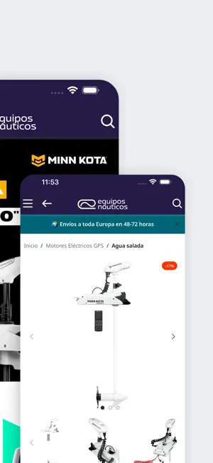 Equipos Náuticos screenshot 2