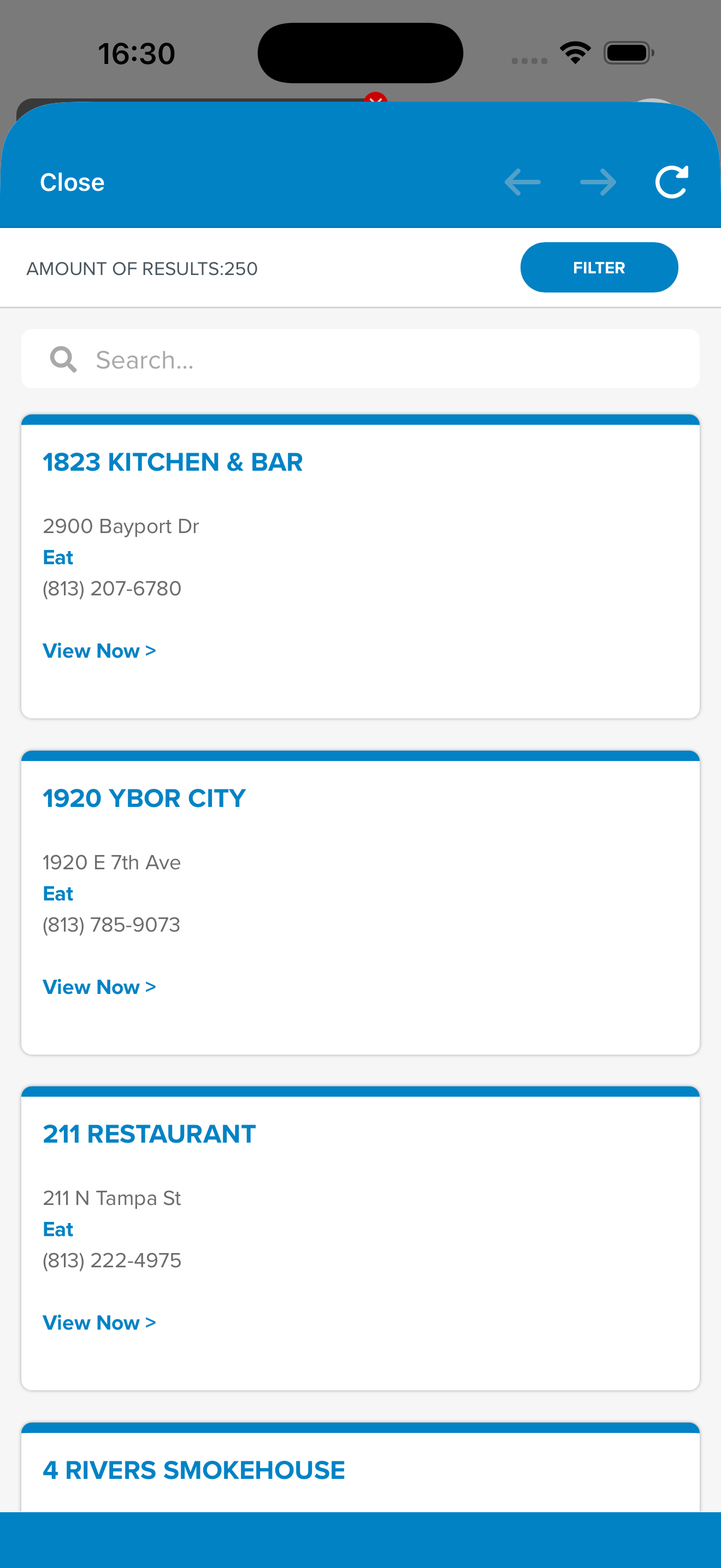 Tampa Bay Sales Companion screenshot 6