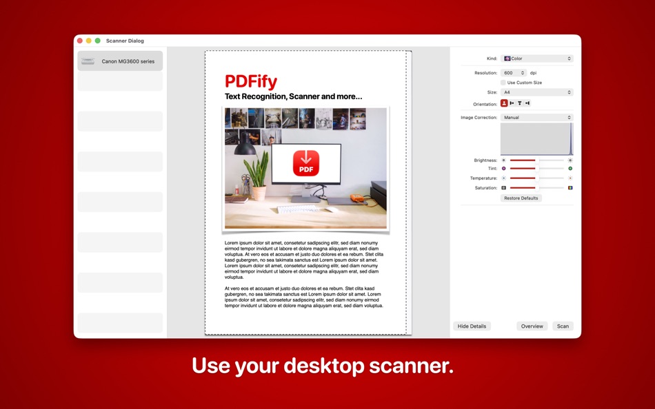 #4. PDFify - PDF OCR tools & more (macOS) โดย: Dirk Holtwick