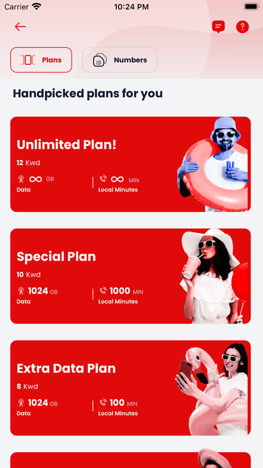 #2. Virgin Mobile Kuwait (iOS) 由: CONNECT ARABIAN CO. FOR VIRTUAL MOBILE COMMUNICATION NETWORK OPERATOR SERVICES WLL