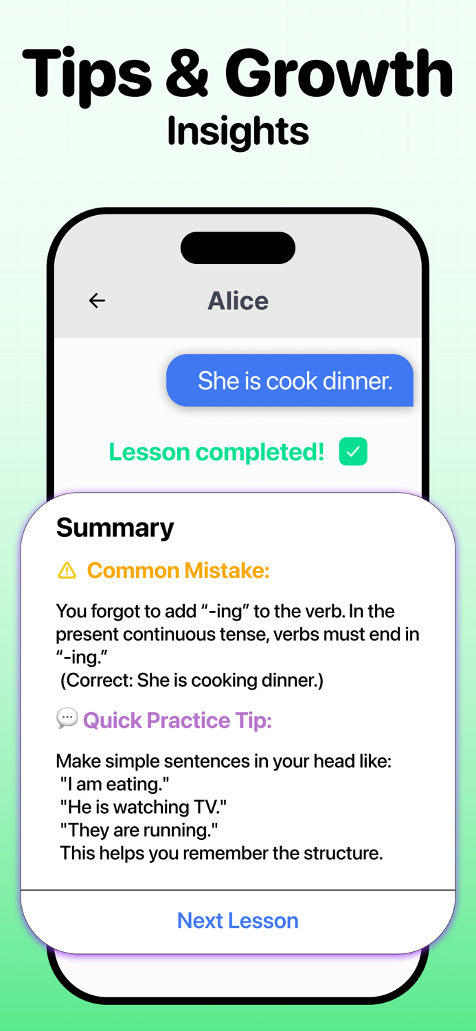 Lina AI Learn  Speak English