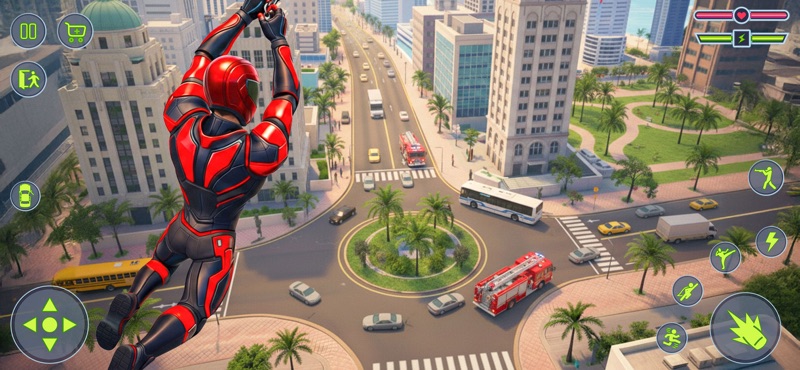 Jogo Fly Grand Superhero City screenshot 3