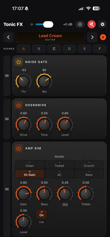 Tonic FX — Multi-Effects screenshot 3 of 5