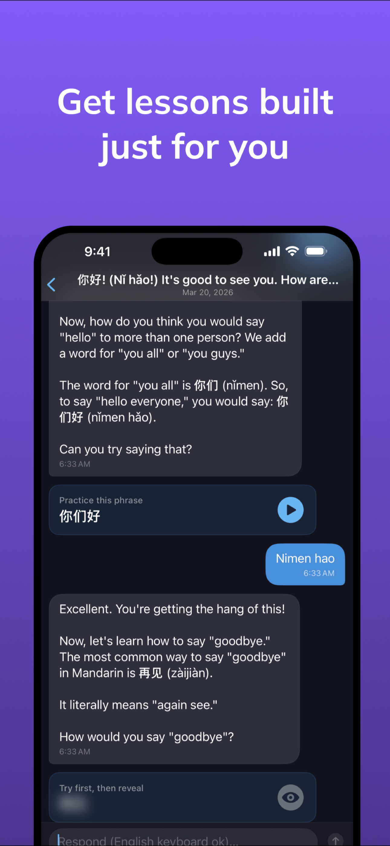 Tavi - Language Learning screenshot 3